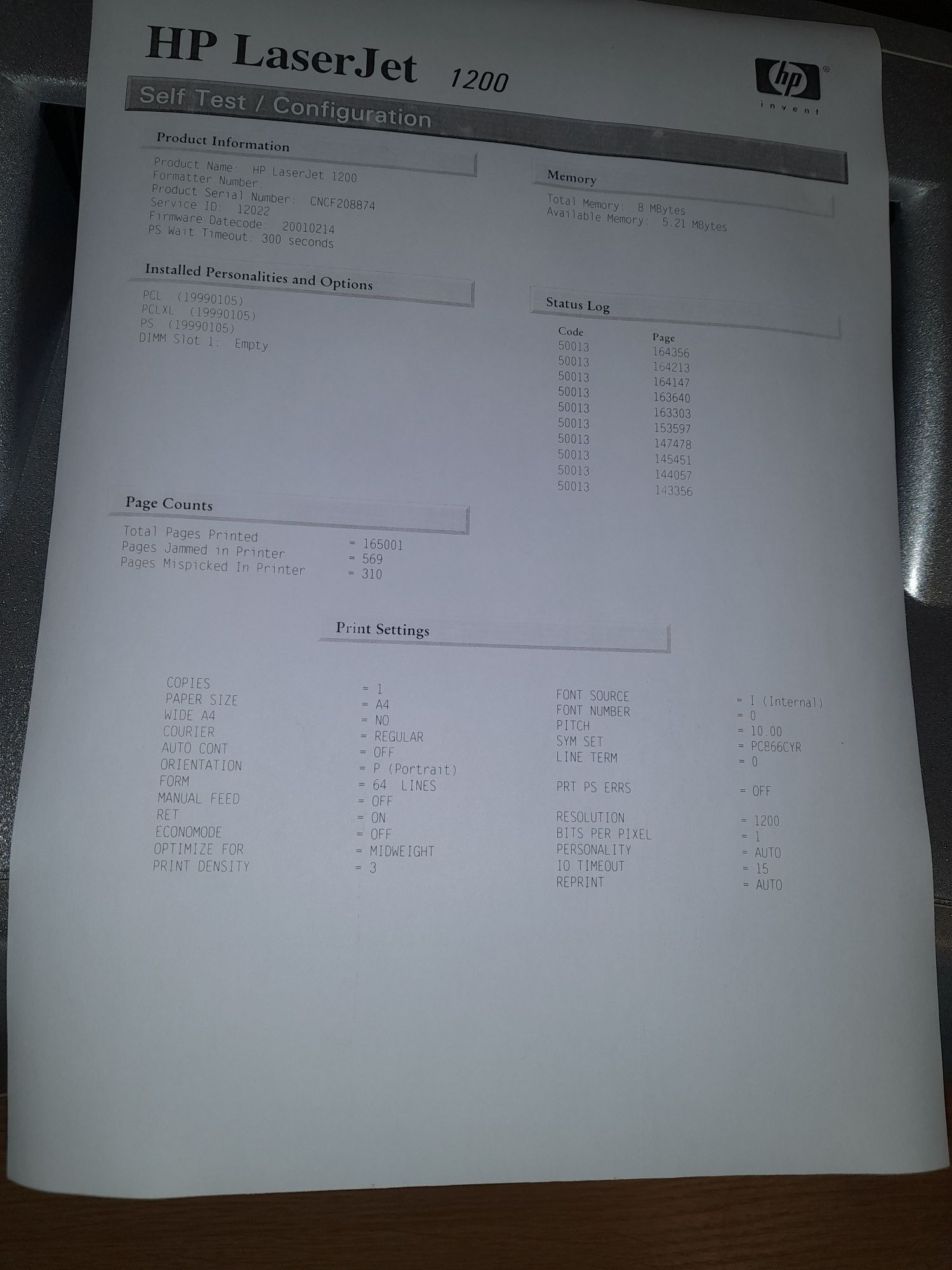 Продам принтер HP 1200