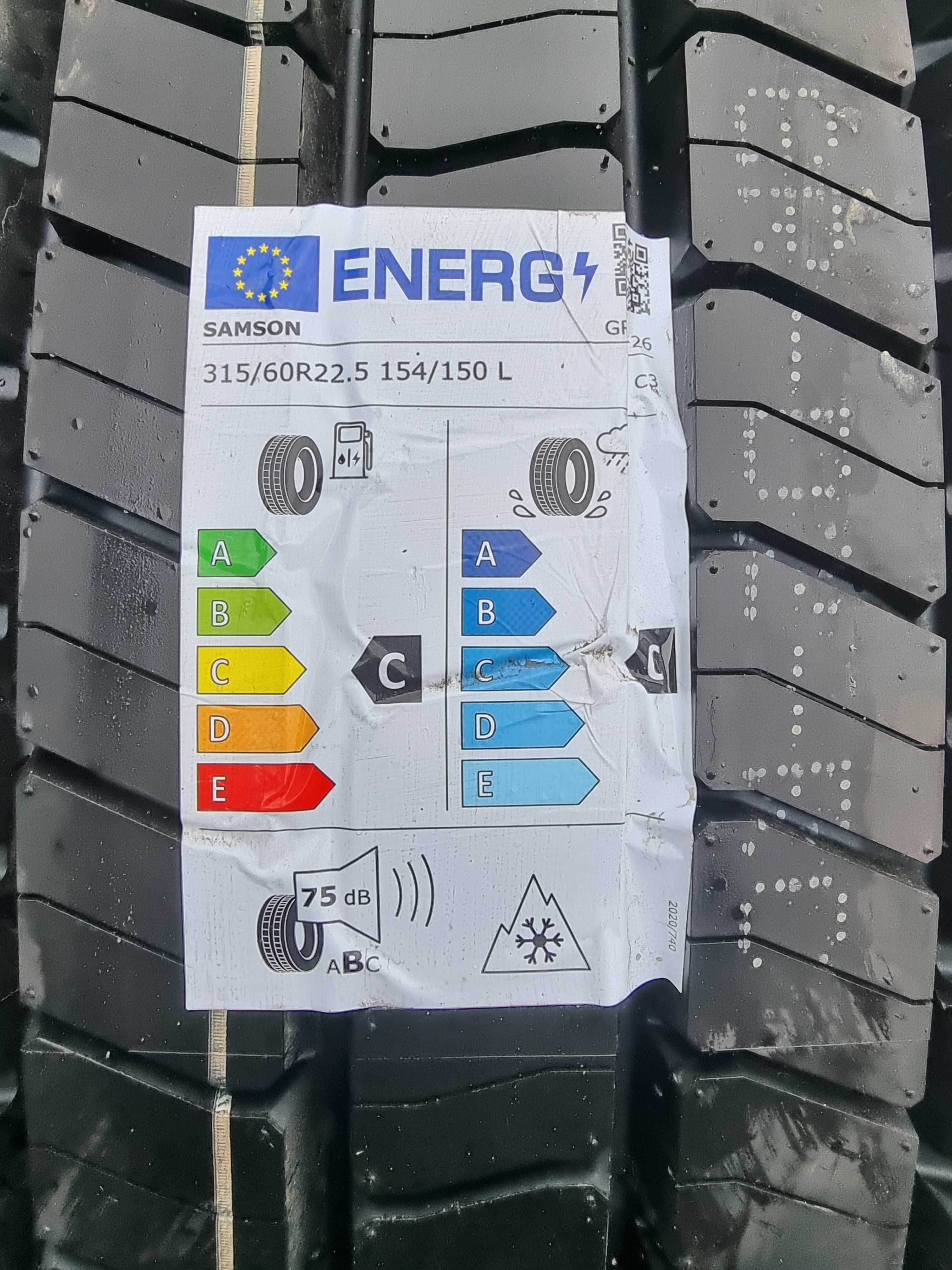 NOWE opony 315/60R22.5 Samson GRD2 - cena BRUTTO