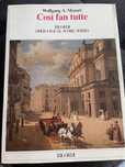 Wolfgang A. Mozart - „Cosi fan tutte” - wydawnictwo Ricordi