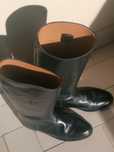 Botas de equitação em pele