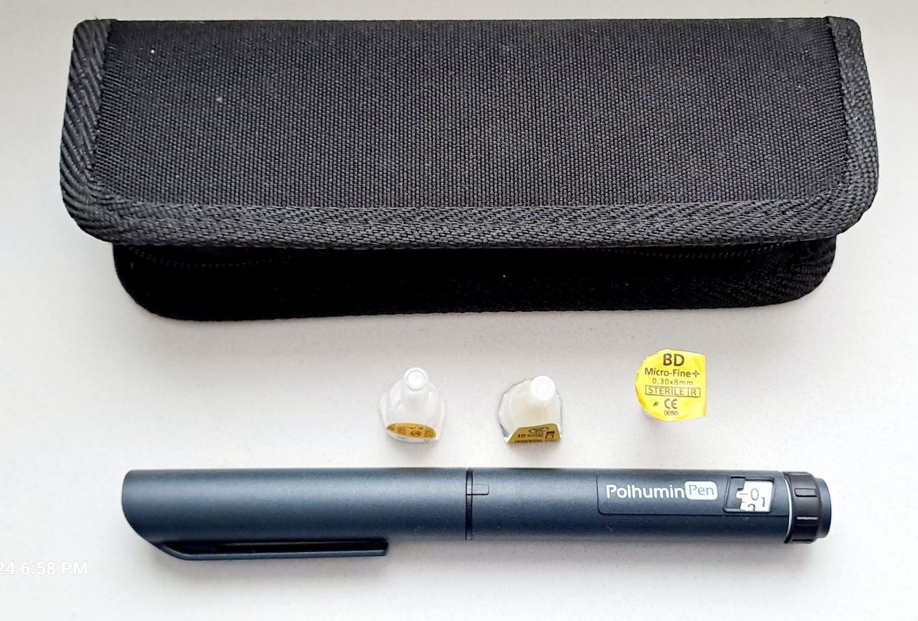 PoluminPen gratis 3 igły wstrzykiwacz insulina insulina Polhumin Pen