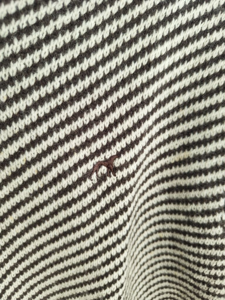 Camisola de malha castanha Sacoor