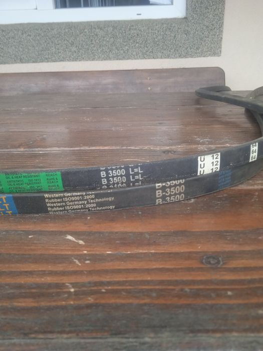 Ремені на мототрактор