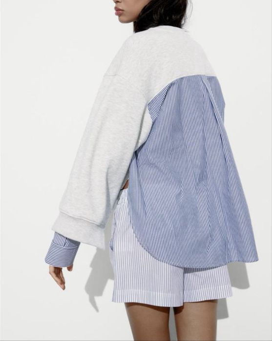 Світшот Zara рубашка