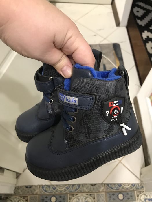 Дитячі теплі чоботи 23-13,5-24-15см