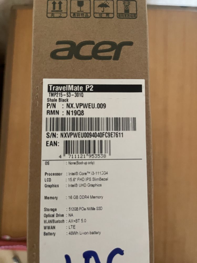 acer tmp215-53 301q ноутбук запчастини