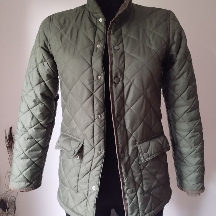 Kurtka pikowana khaki