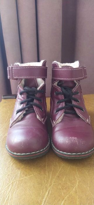 Детские зимние ботинки ортопедические