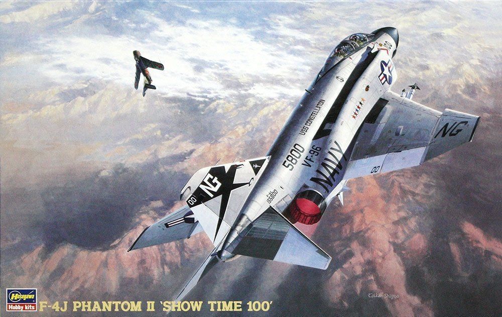 Hasegawa PT6 F-4J Phantom II Show Time 100 Model do sklejania 1/48