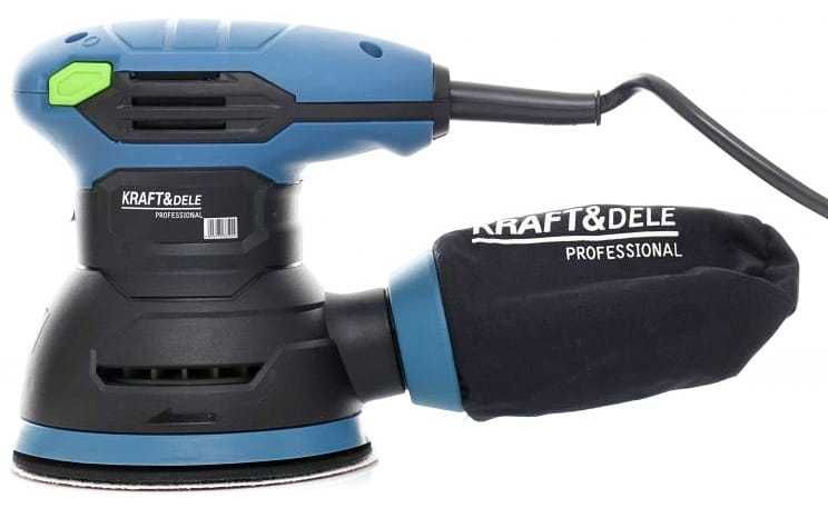 KRAFT&DELE Szlifierka Mimośrodowa Polerka Drewna 1100w 125m KmD1684-Z