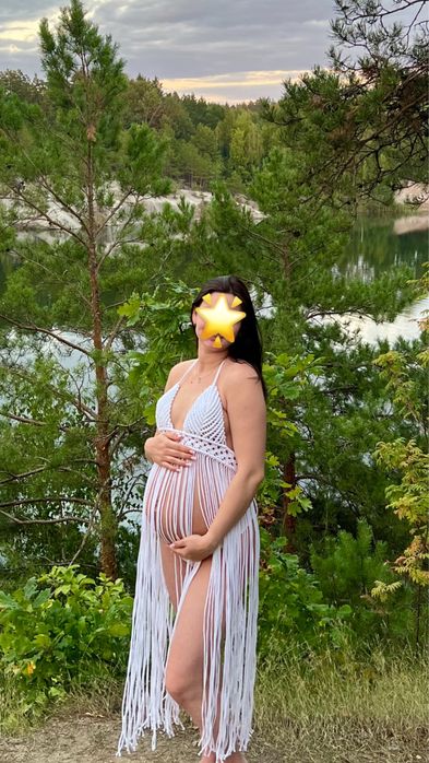 Сукня для фотосесії вагітних