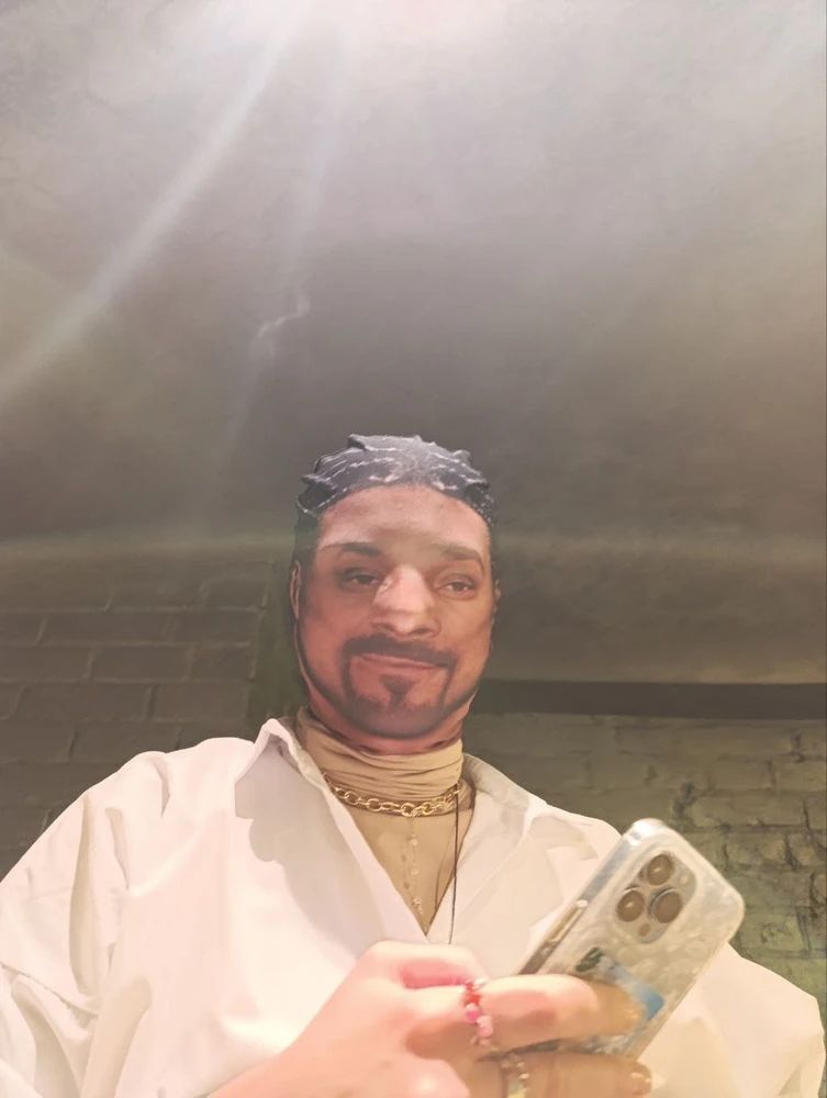 Snoop Dogg 3D маска на голову балаклава снуп догг ганстер музыкант