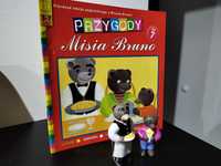 Przygody Misia Bruno Lekcje angielskiego Nr7 w restauracji 2 figurki