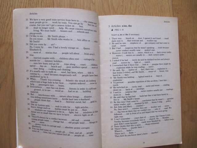 A Practical English Grammar EXERCISES 1  Thomson, Martinet