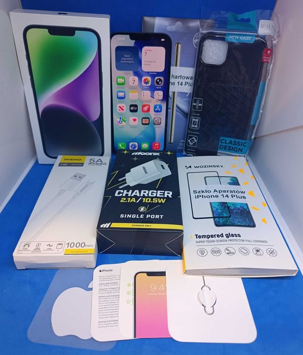 iPhone 14 Plus!! iOS 26/Gwarancja/Faktura/Bateria 100%!! Wysyłka!!