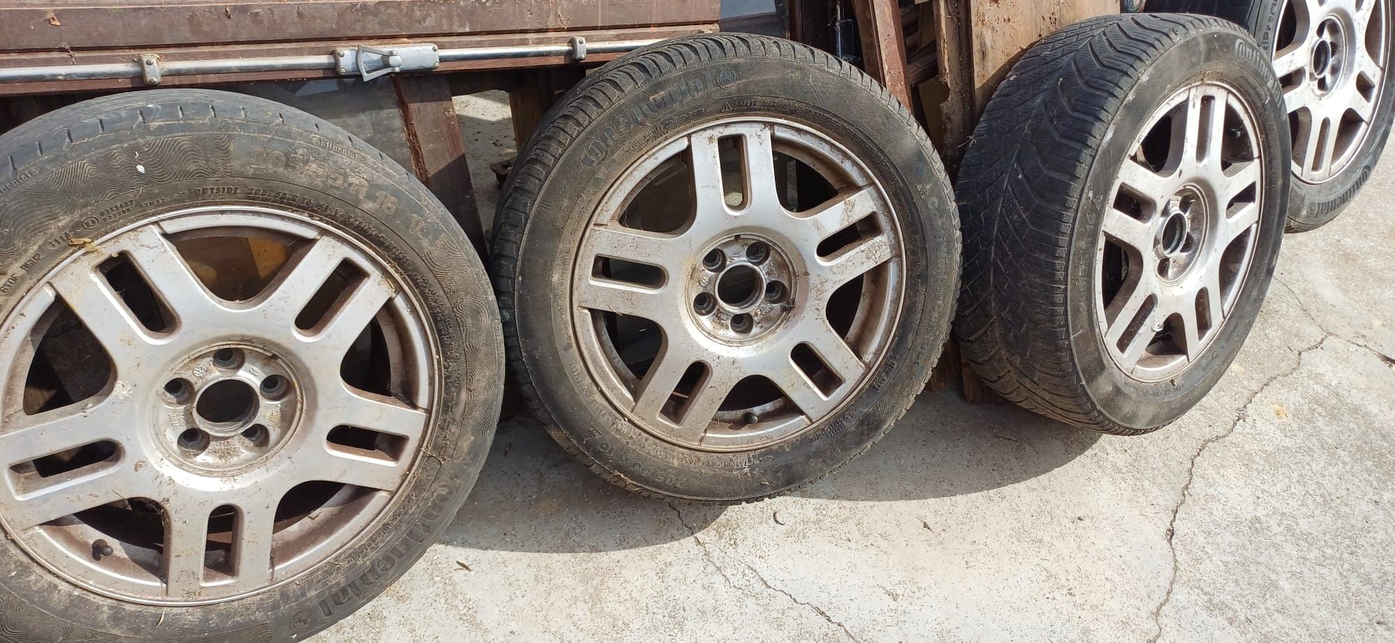 Jantes 16 golf 4 com pneus