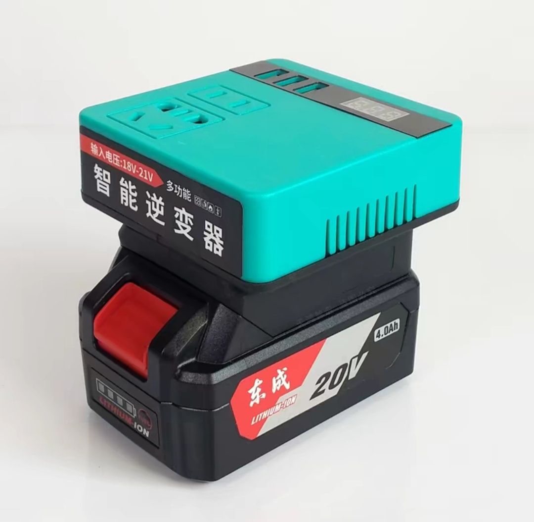 Инвертор для батареи Makita - 21V в 220V - 3 USB