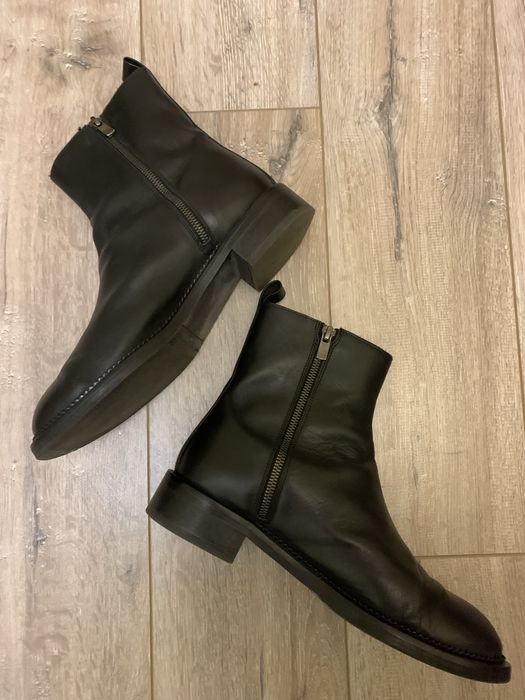 Ботинки кожаные женские, 39 размер