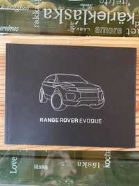 Brochura catálogo do Range Rover Evoque 2011 versão Portuguesa