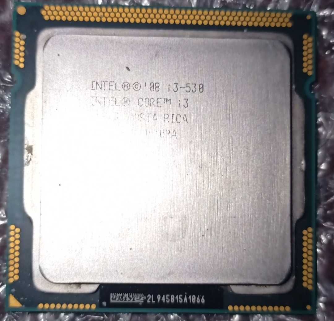 Процессор  четырёх ядерный Intel Core  i7 960 и Intel Core  i3