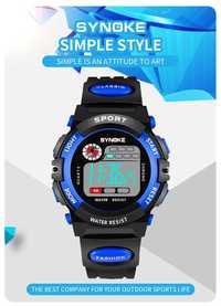 Sportowy zegarek Synoke elektroniczny cyfrowy dla mężczyzny i chłopca