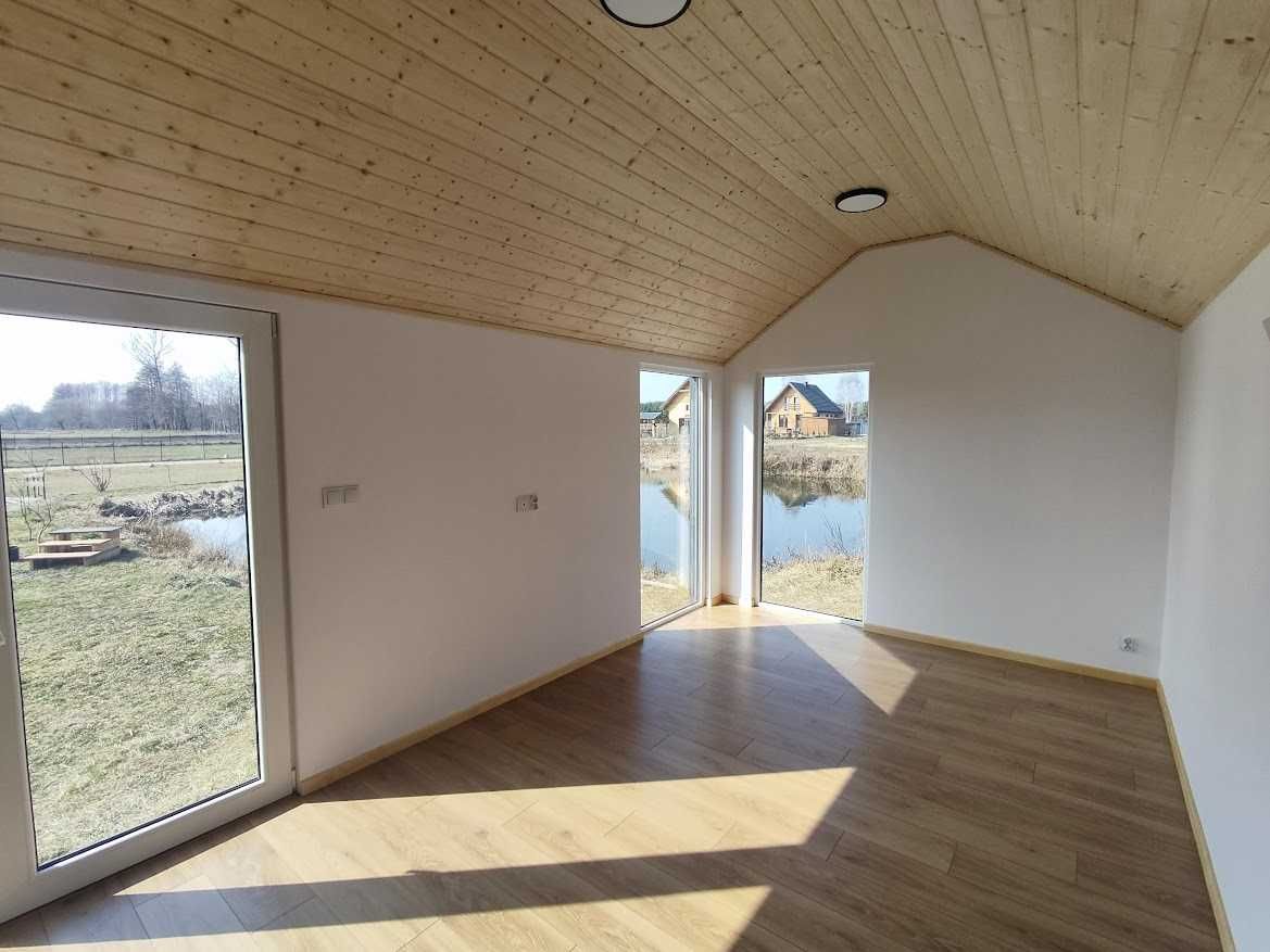 Mobilny dom całoroczny na zgłoszenie tinyhouse stodoła 35m2