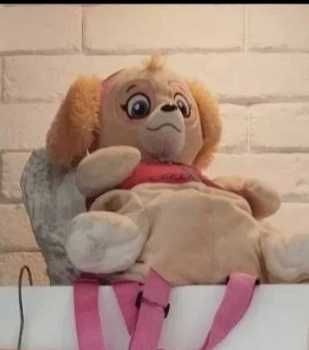 Maskotka skyye plecak