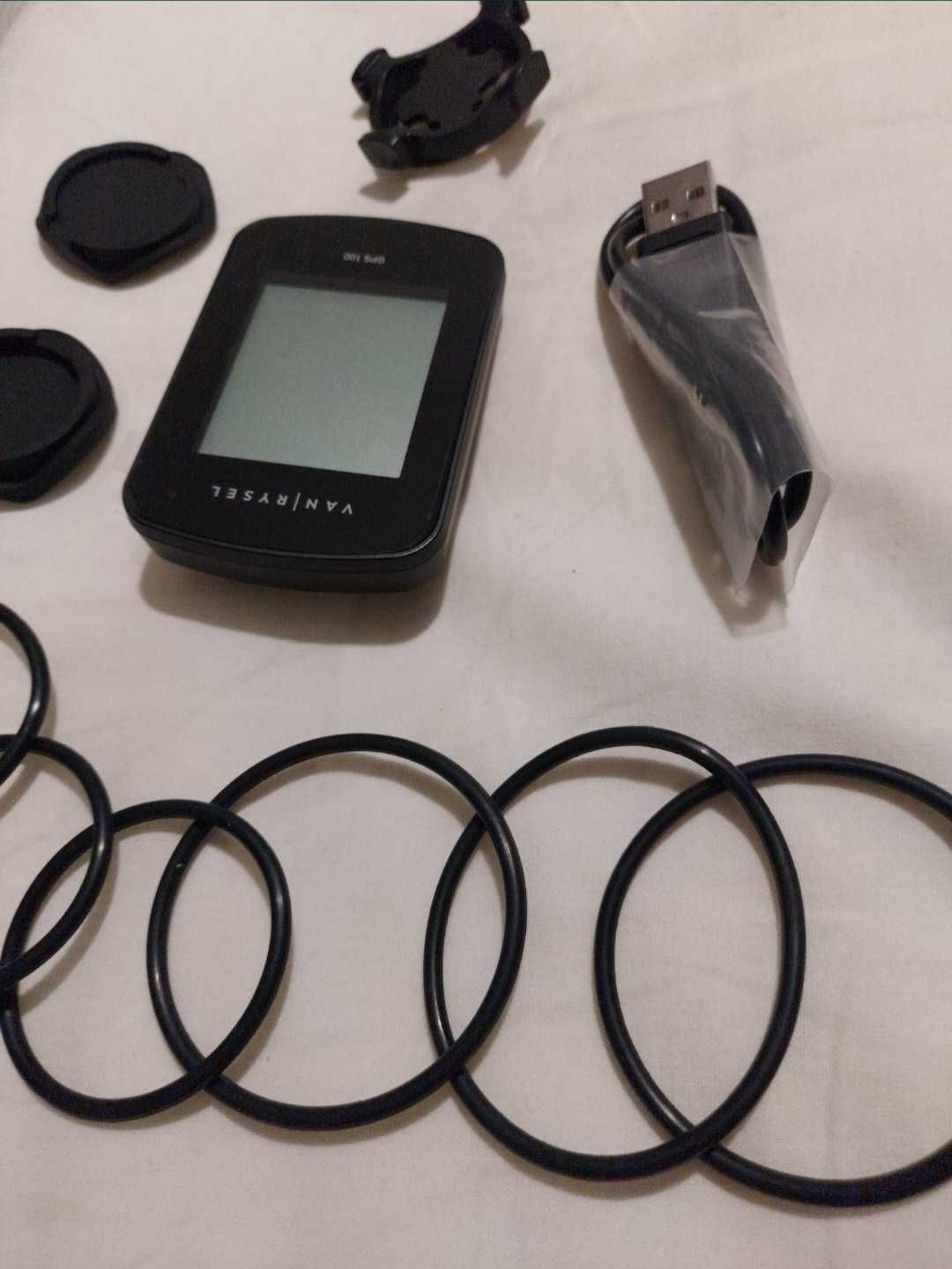 Licznik rowerowy GPS łączność Bluetooth smartfonem wodoodporny Strava