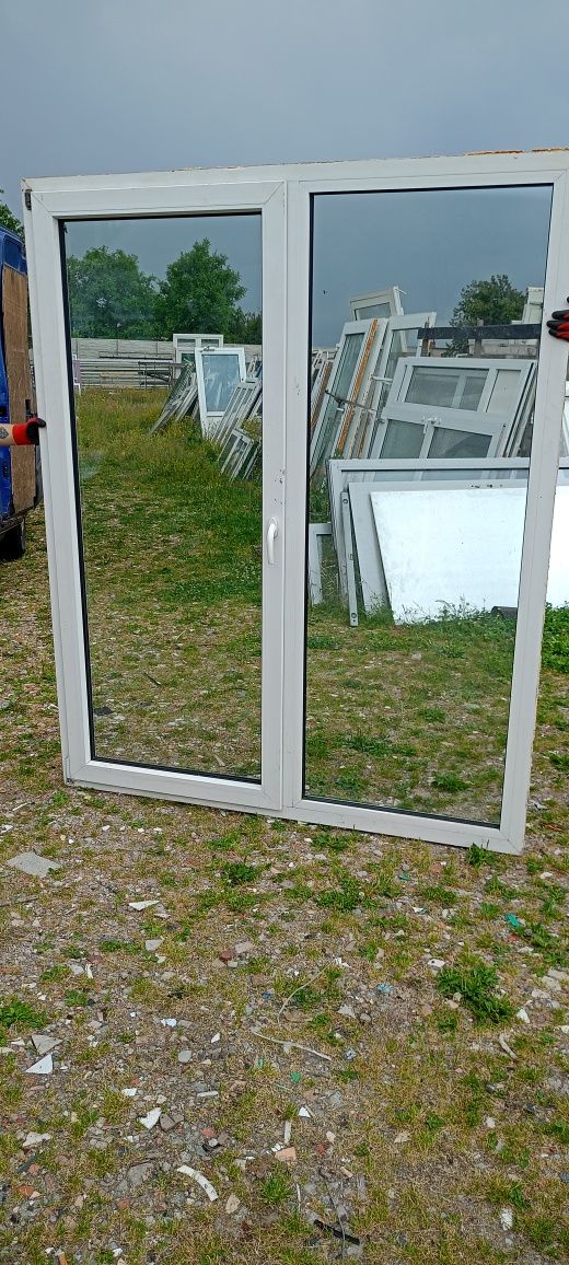 Drzwi tarasowe używane z Niemiec super stan dostawa gratis cały Kraj