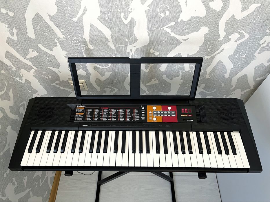 Професійний Синтезатор Yamaha F-51! Піаніно, Клавіши.