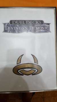 Colecção dual deck: divine vs demonic completa mtg