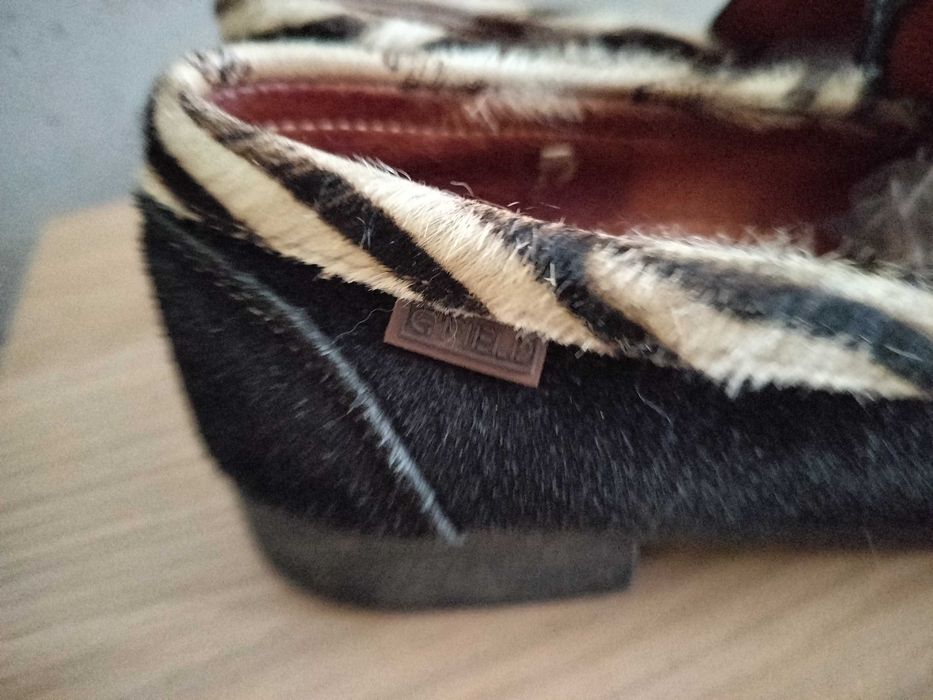 Buty damskie 39 G`Field mokasyny naturalna skóra wygodne lekkie dł25,5