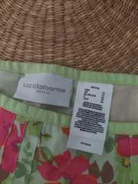 Liz Claiborne designer USA urocza, zwiewna spódnica flowersr L/40