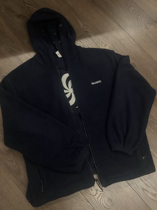 Vetements SS19 Gimp Mask Fleece Hoodie