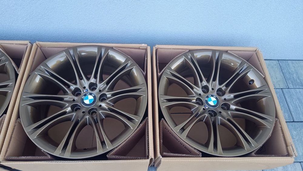 BMW E60 E61 felgi styling 135 oem r18 Bronze schadow