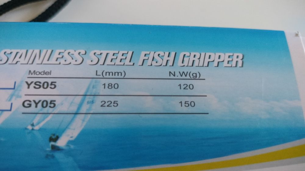 Chwytak do wyciągania ryb 22,5cm mocny chwyt