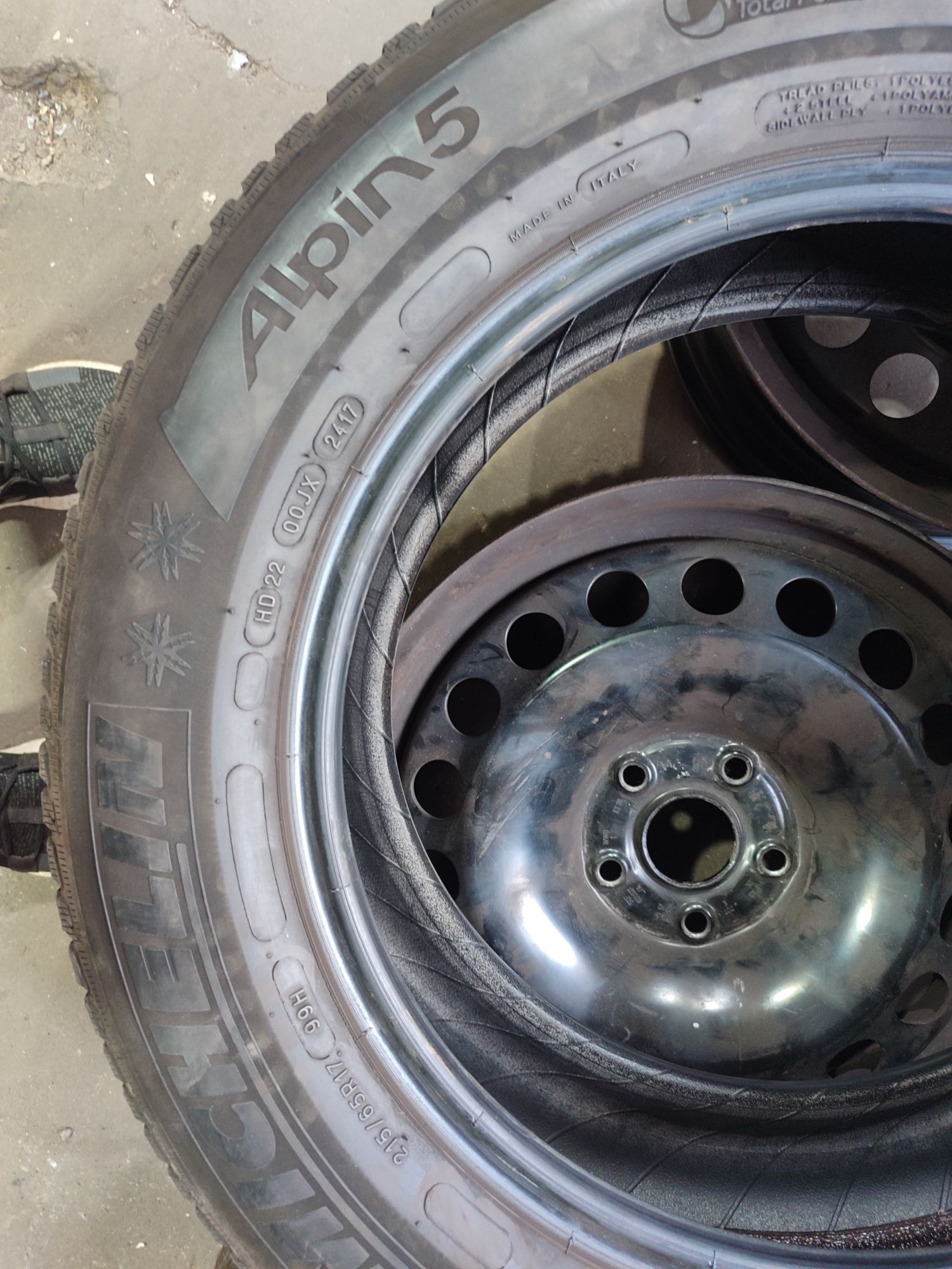 Резина зима 215.65.17 michelin