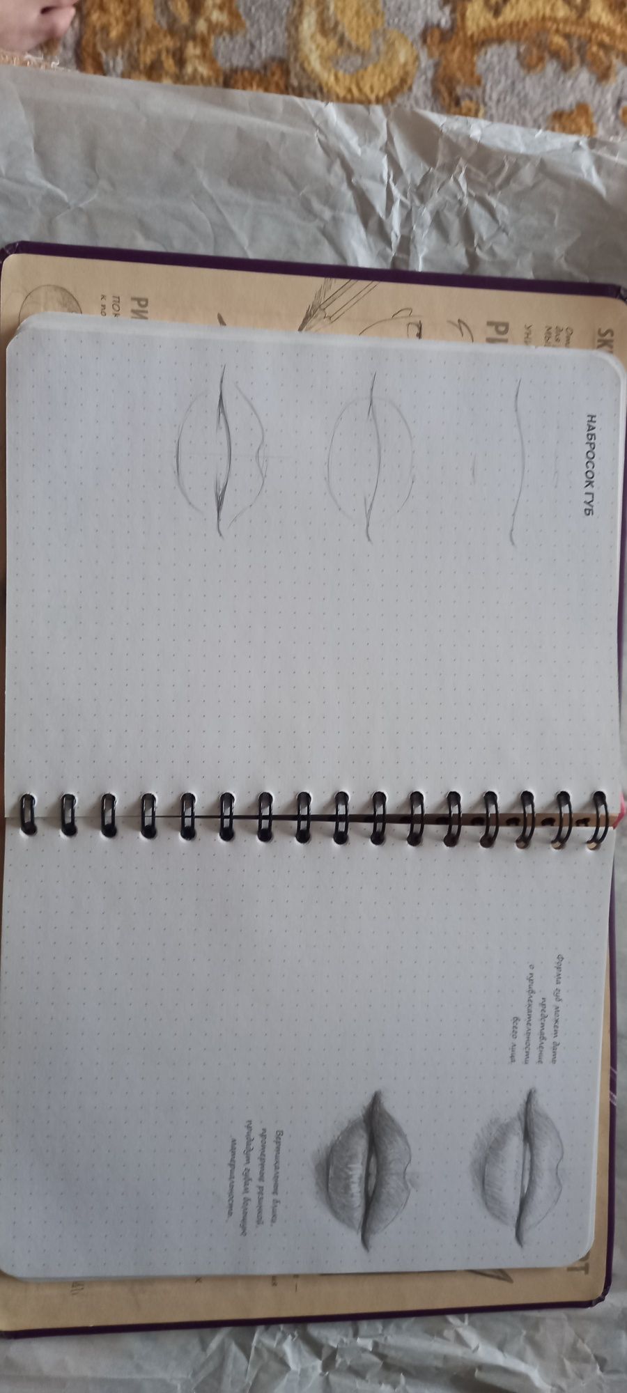 Sketchbook, скетчбук,новий,пошагове малювання
