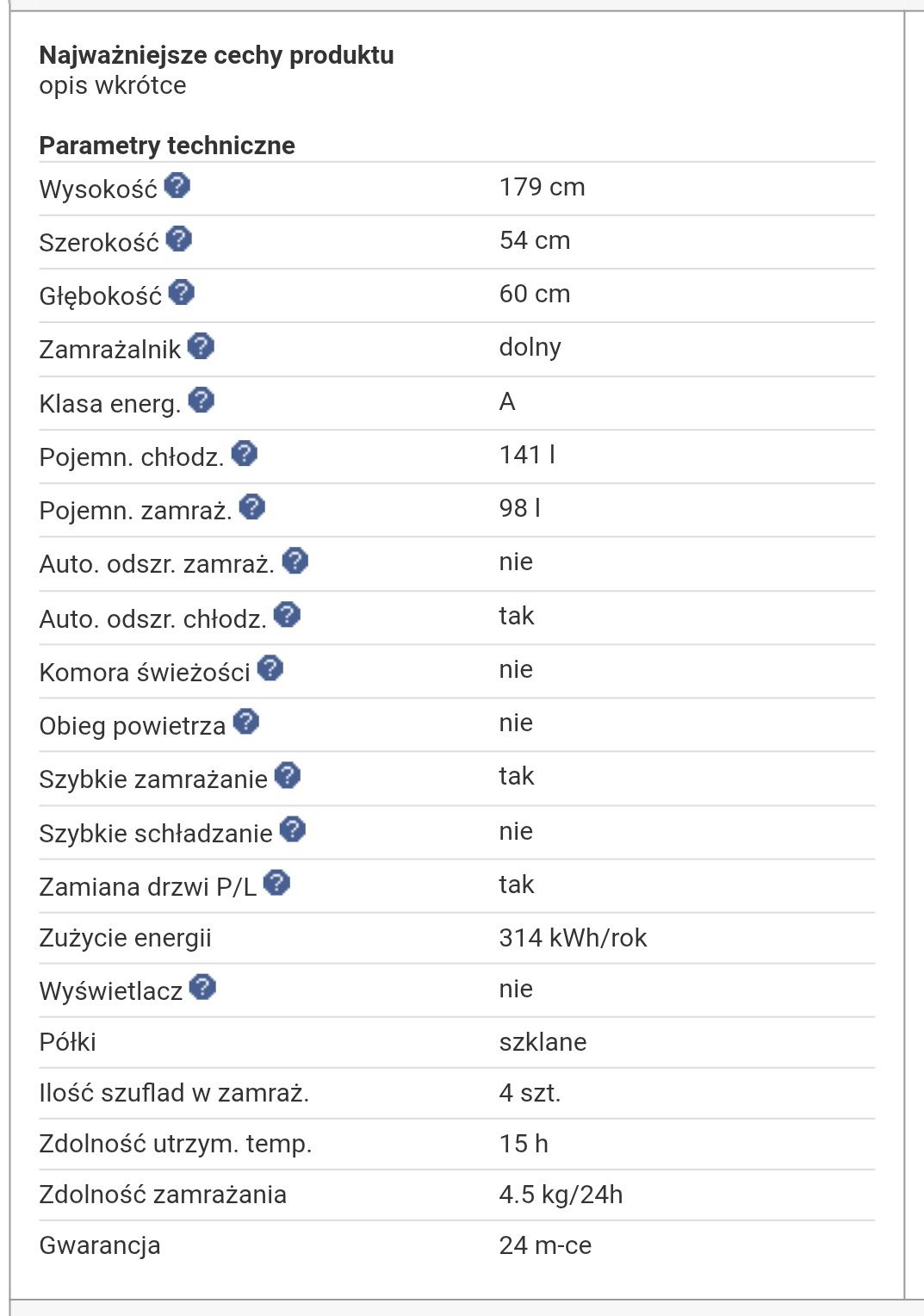Lodówka 180cm Gorenje RK4255W biała sprawna
RK 4255 W
RK 4255
RK 4255