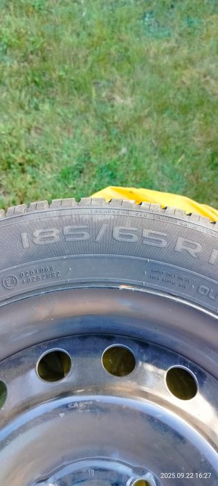 Stalowe felgi z oponami