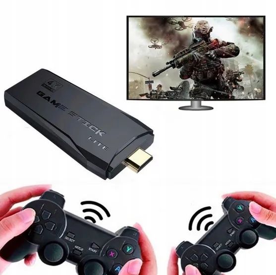 Konsola Usb Bezprzewodowe Pady Gry 4K Gra Emulator