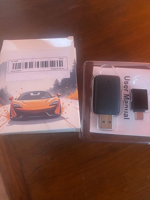Adaptador sem fio Carplay & Android Auto