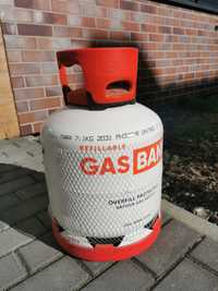 Butla gazowa 8kg GASBANK przeznaczona do napełniania z zaworem OPD