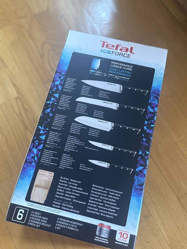 Zestaw noży Ice Force Tefal