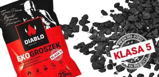 Węgiel ekogroszek Diablo GOLD