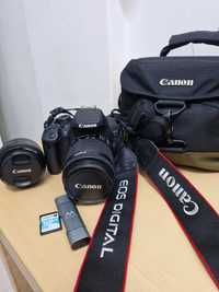 Canon EOS 700D +lentes +cartao memoria