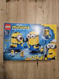 LEGO Minions 75551 Minionki z klocków i ich gniazdo