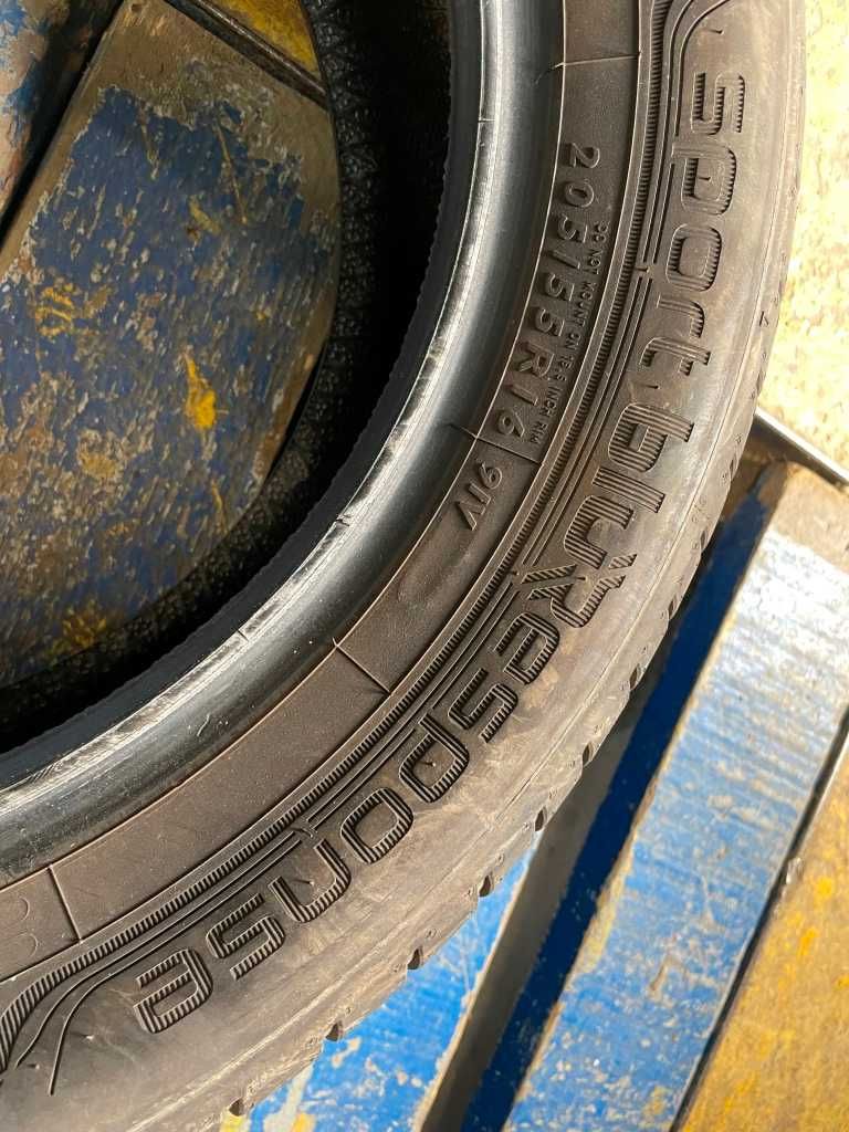 205/55 R16 Dunlop BluResponse, шини літо, 4 шт, 6,3 мм