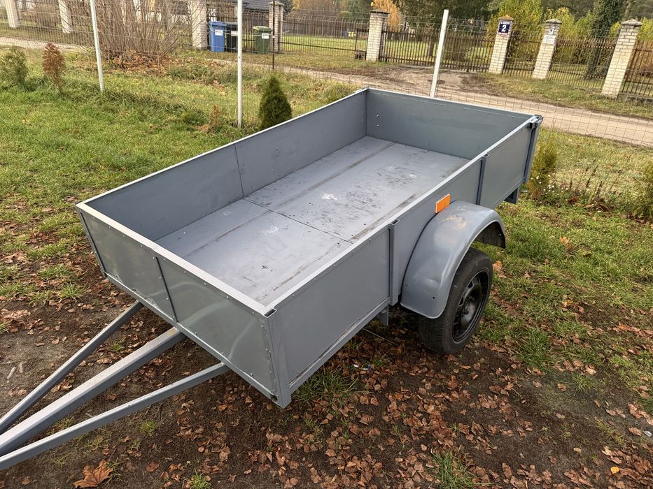 Przyczepa samochodowa, po remoncie, 2.10x1.20