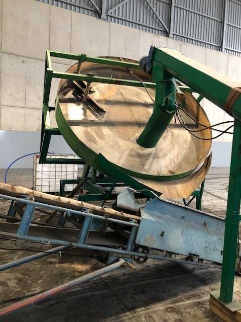 linia do granulacji mat sypkich zamiana granulator  przesiewacz